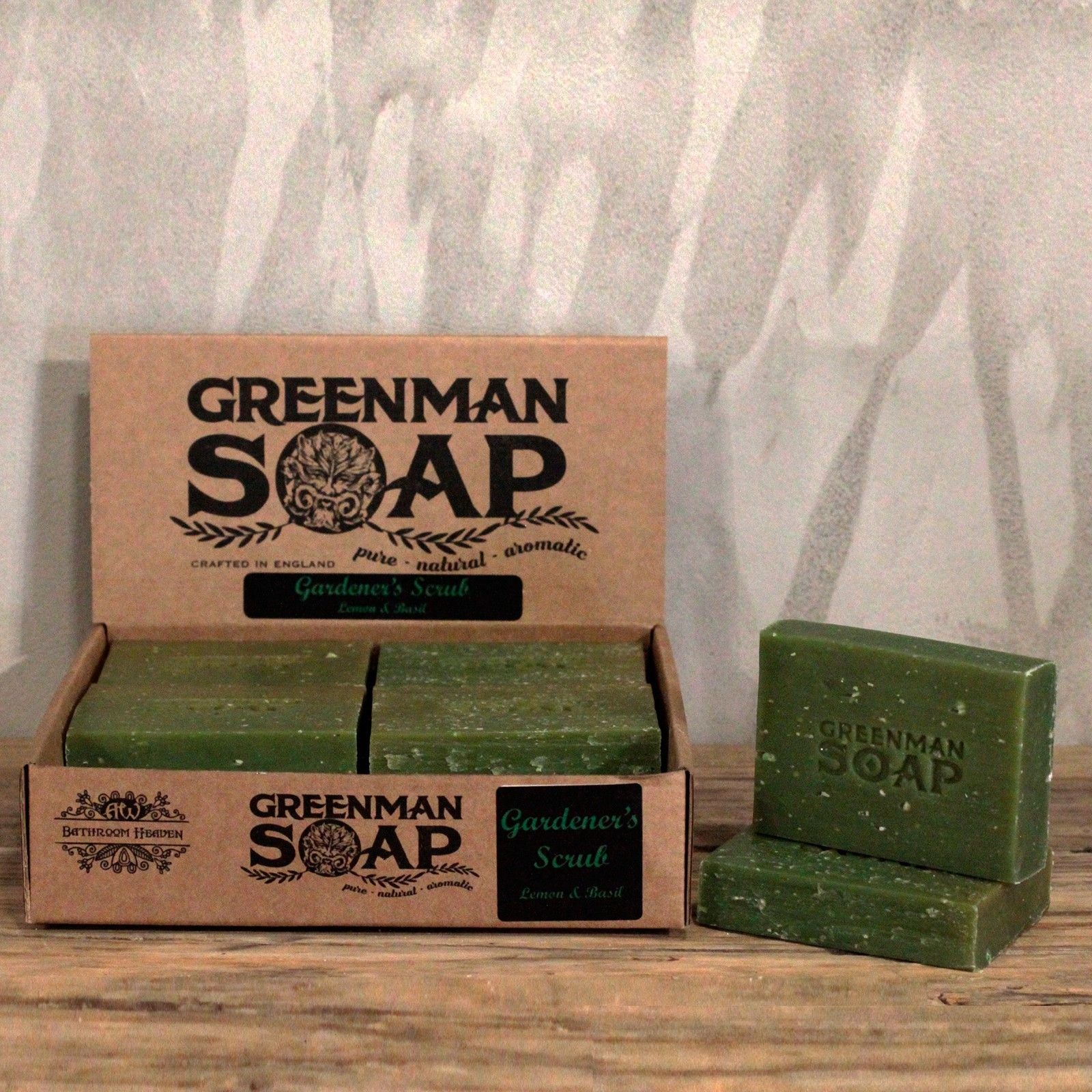 Lemon & Basil Exfoliating Soap Bar 100g