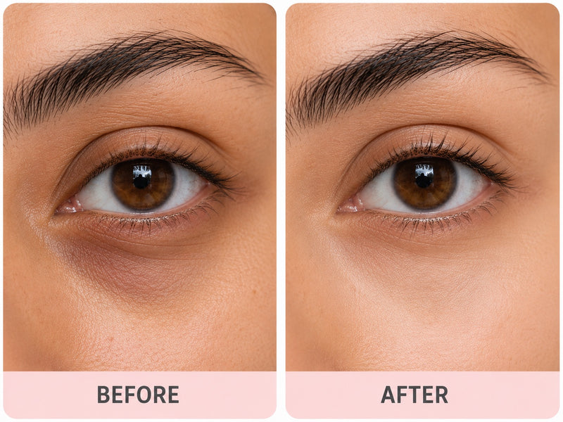 Before and after result