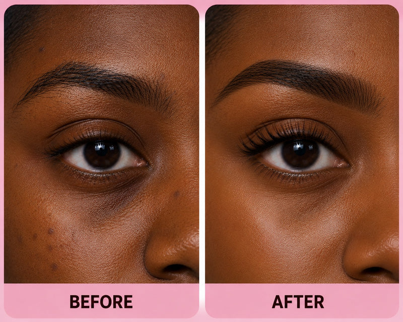 Before and after result