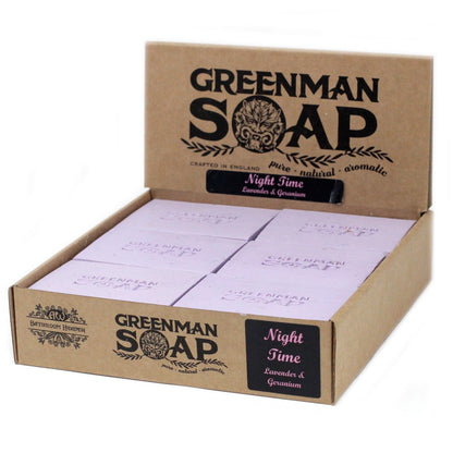 Lavender &amp; Geranium Natural Soap Bar 100g