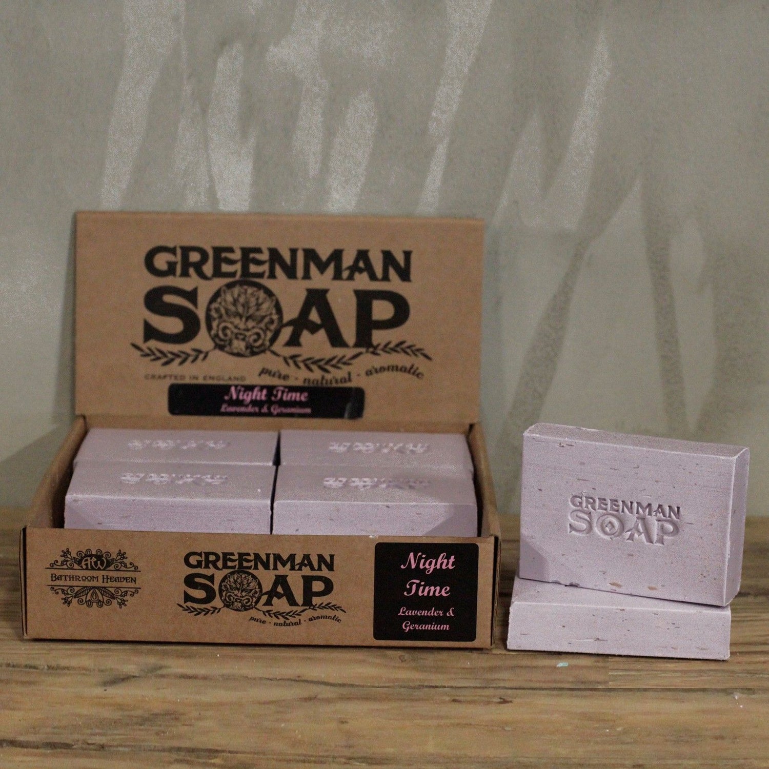 Lavender &amp; Geranium Natural Soap Bar 100g