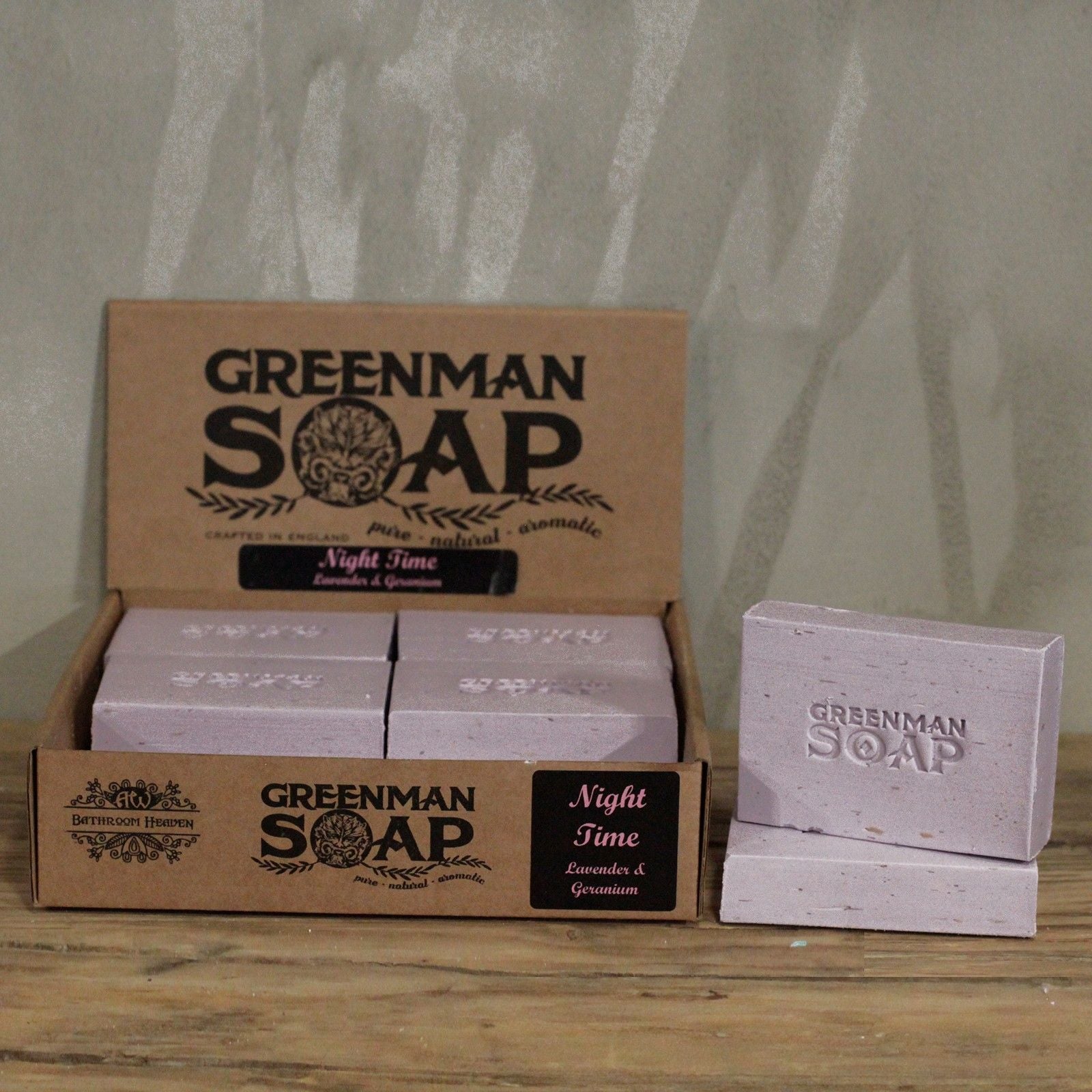 Lavender &amp; Geranium Natural Soap Bar 100g
