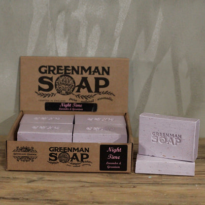 Lavender &amp; Geranium Natural Soap Bar 100g