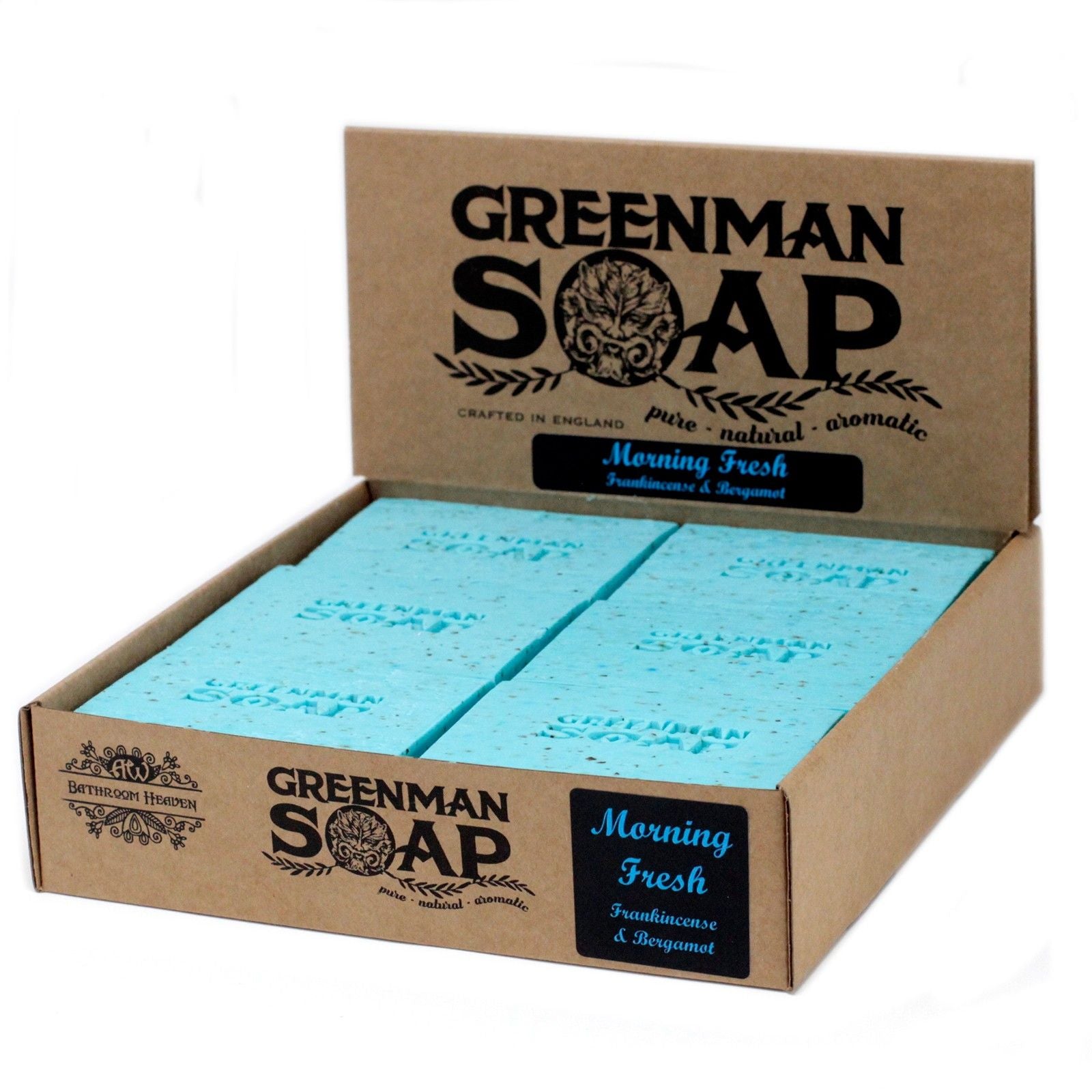 Frankincense &amp; Bergamot Natural Soap Bar 100g