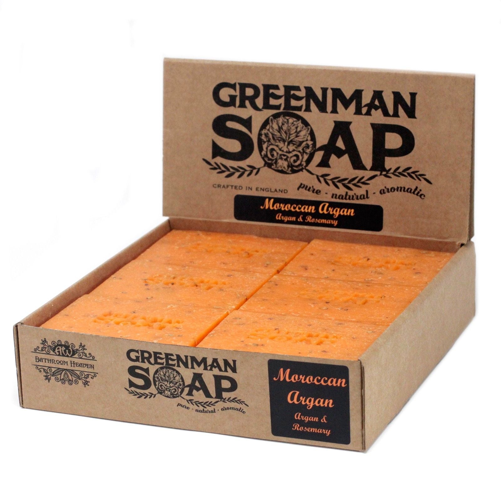 Moroccan Argan &amp; Rosemary Natural Soap Bar 100g