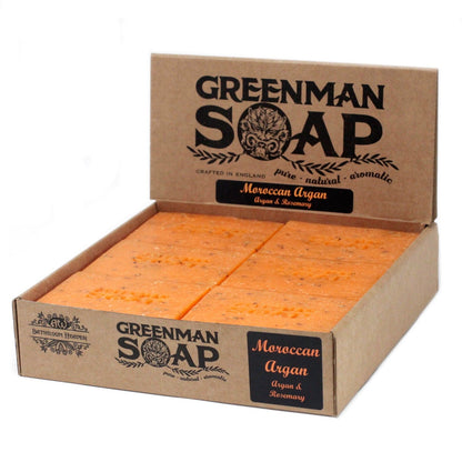 Moroccan Argan &amp; Rosemary Natural Soap Bar 100g