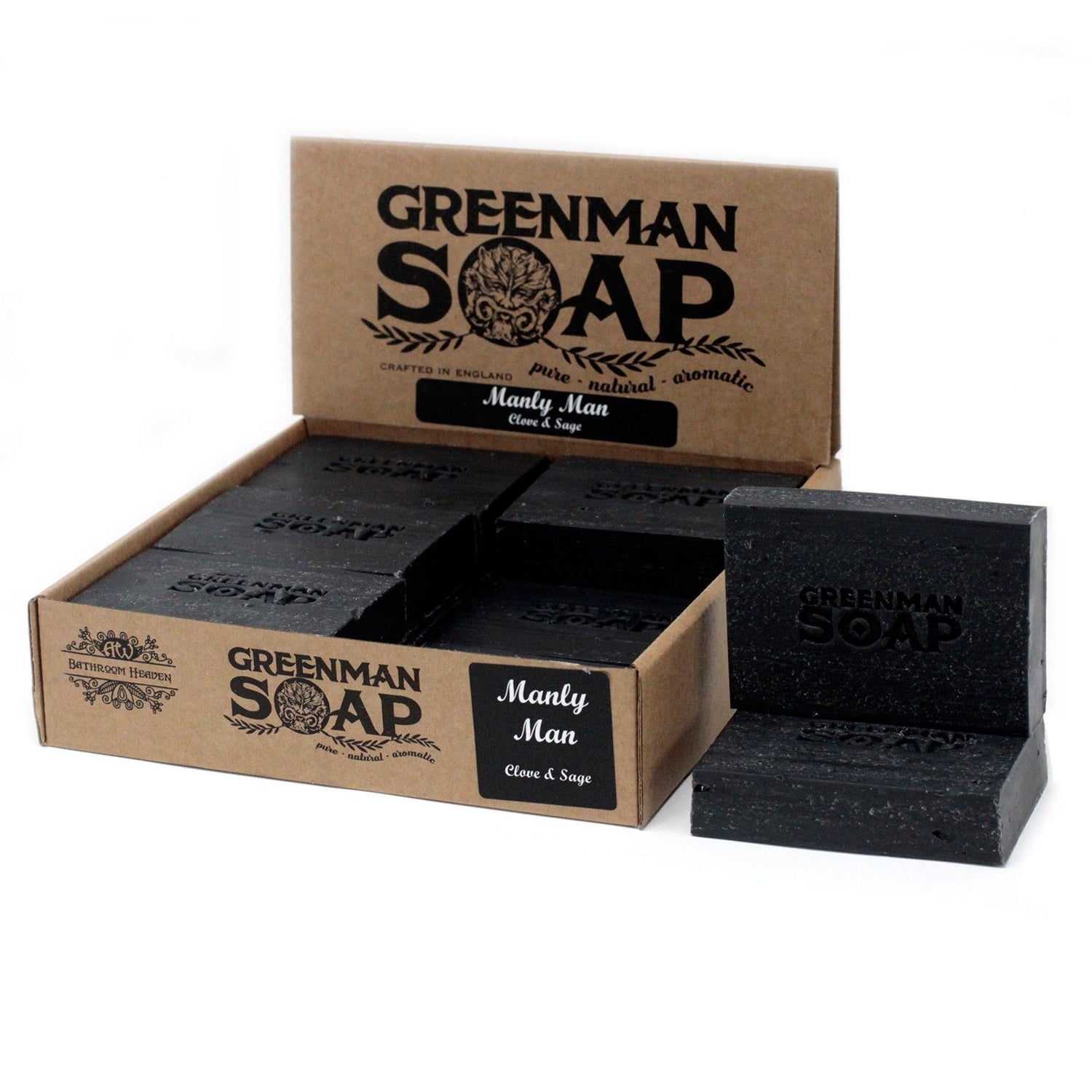 Clove &amp; Sage Charcoal Soap Bar 100g